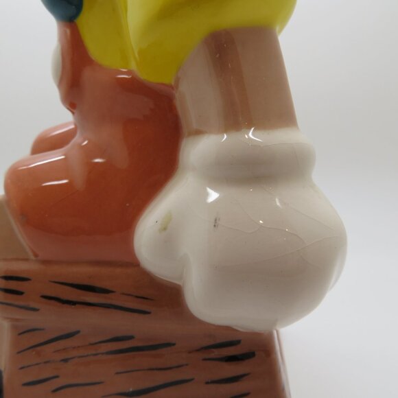 Pinocchio 9 Inch Ceramic Figurine Hand Painted Craftsmanship Collectible Disney - Picture 10 of 16